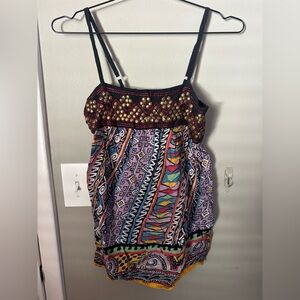 Angie Multicolor Spaghetti Strap Dress
